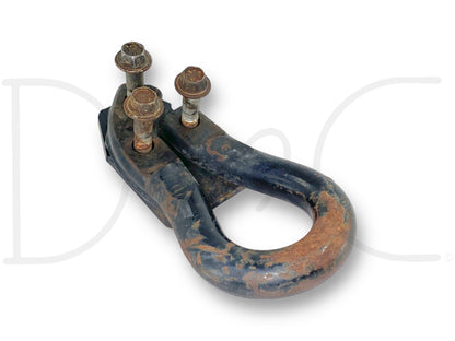 00-07 Ford F250 F350 Tow Hook Recovery Loop Black W/ Bolts Yc35-17A954-Aa