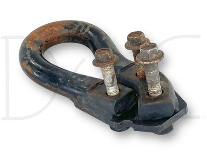 00-07 Ford F250 F350 Tow Hook Recovery Loop Black W/ Bolts Yc35-17A954-Aa