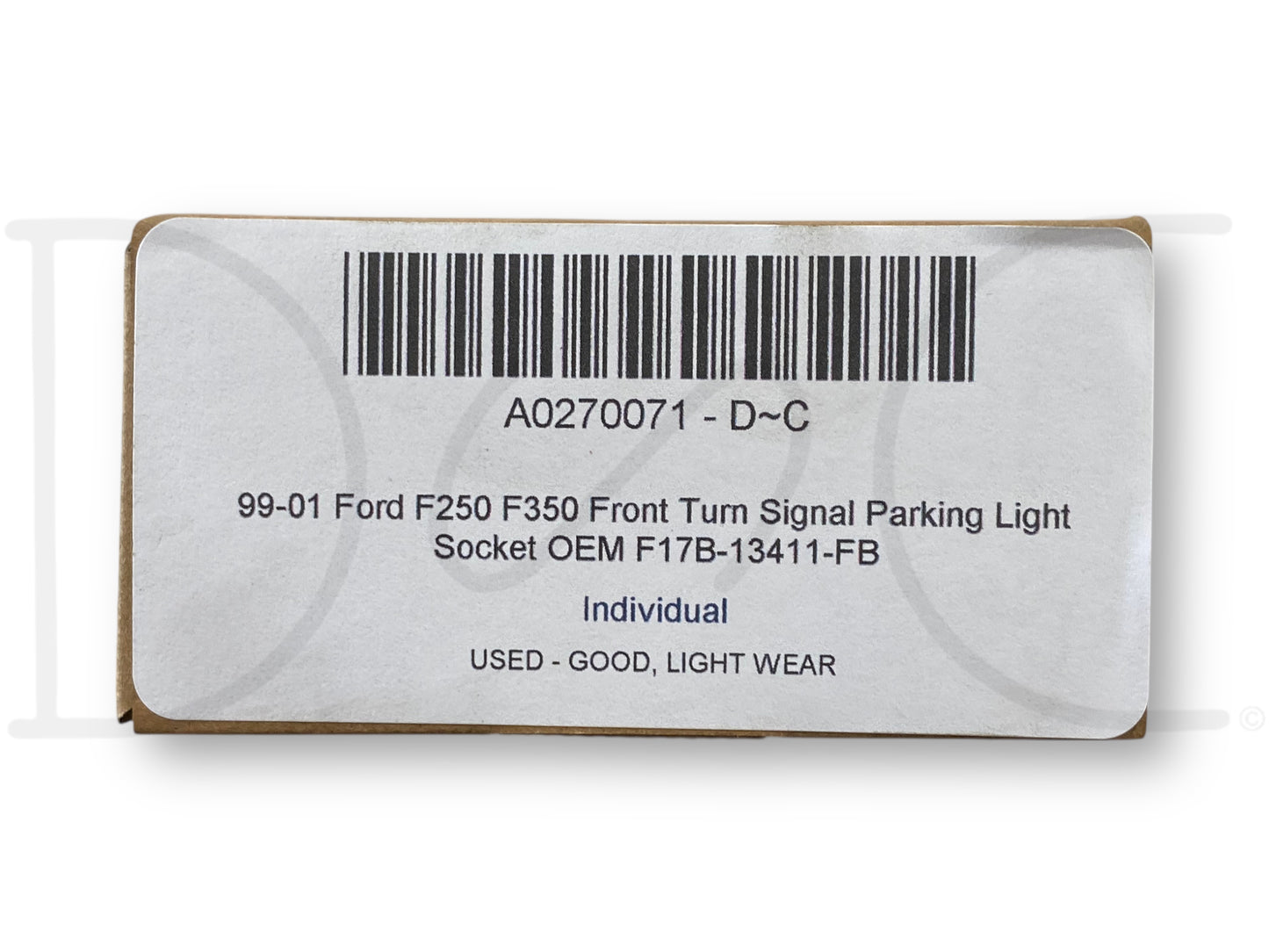 99-01 Ford F250 F350 Front Turn Signal Parking Light Socket OEM F17B-13411-Fb