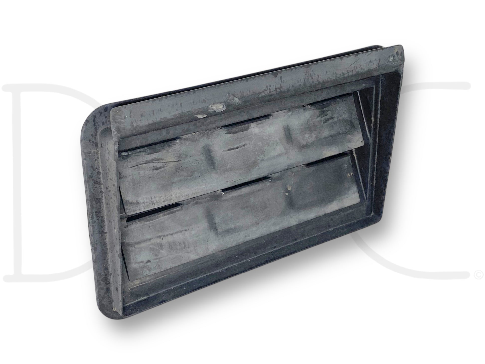 99-02 Ford F250 F350 Rear Cab Wall Air Breather Pressure Vent OEM used part in good condition with light wear, compatible with 1999-2002 Ford F-250, F-350, F-450, and F-550 trucks, designed for proper ventilation and pressure regulation in cab walls.