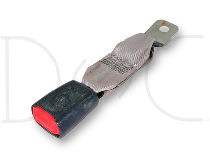 99-02 Ford F250 F350 Rear Back Seat Seatbelt Latch Buckle Gray OE