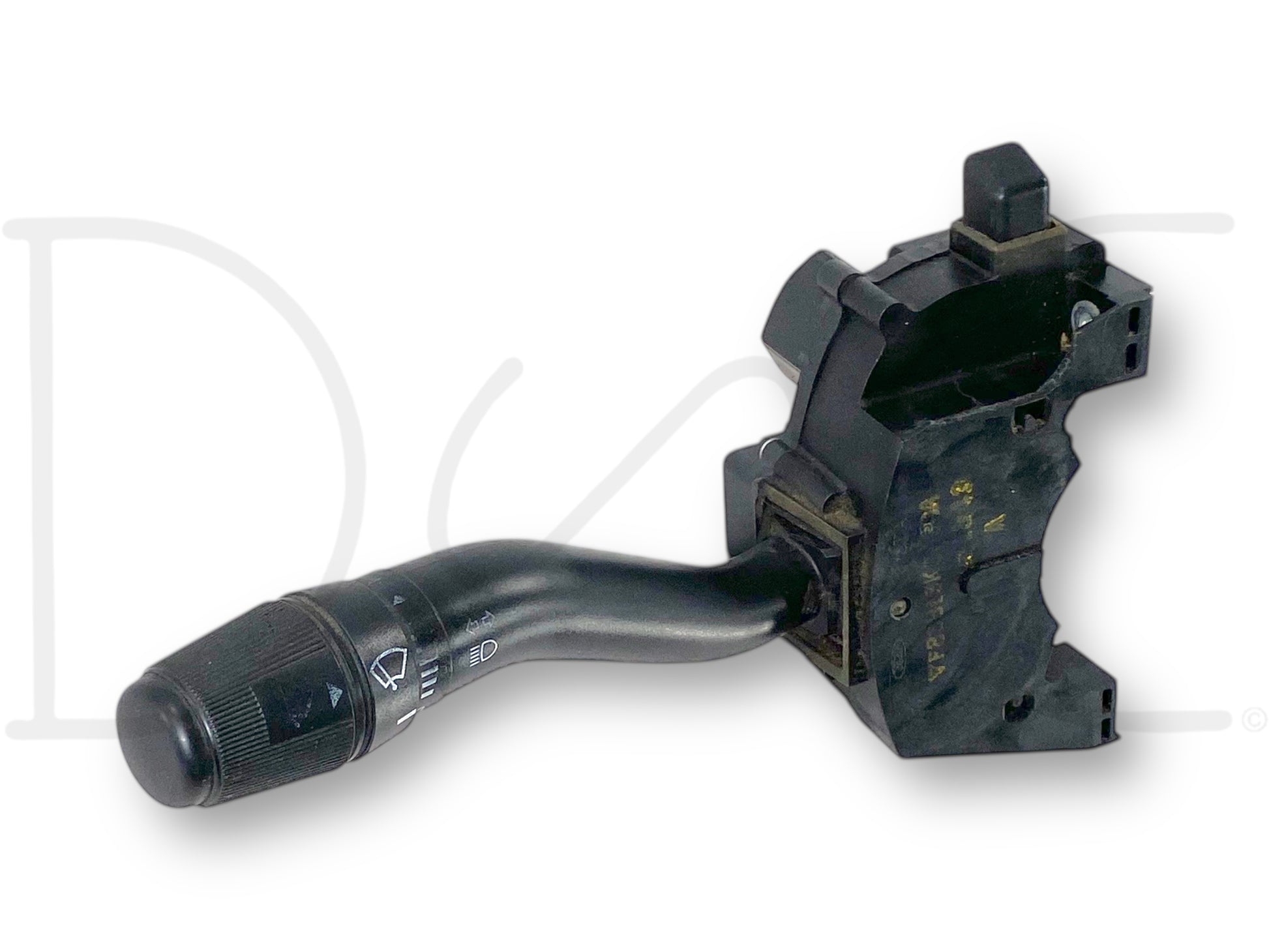 99-01 Ford F250 F350 Turn Signal Switch Wiper Hazard Multifunction OEM used part in good condition with light wear, compatible with 1999-2001 Ford F-250, F-350, F-450, and F-550 trucks, suitable for Powerstroke diesel and Super Duty models.