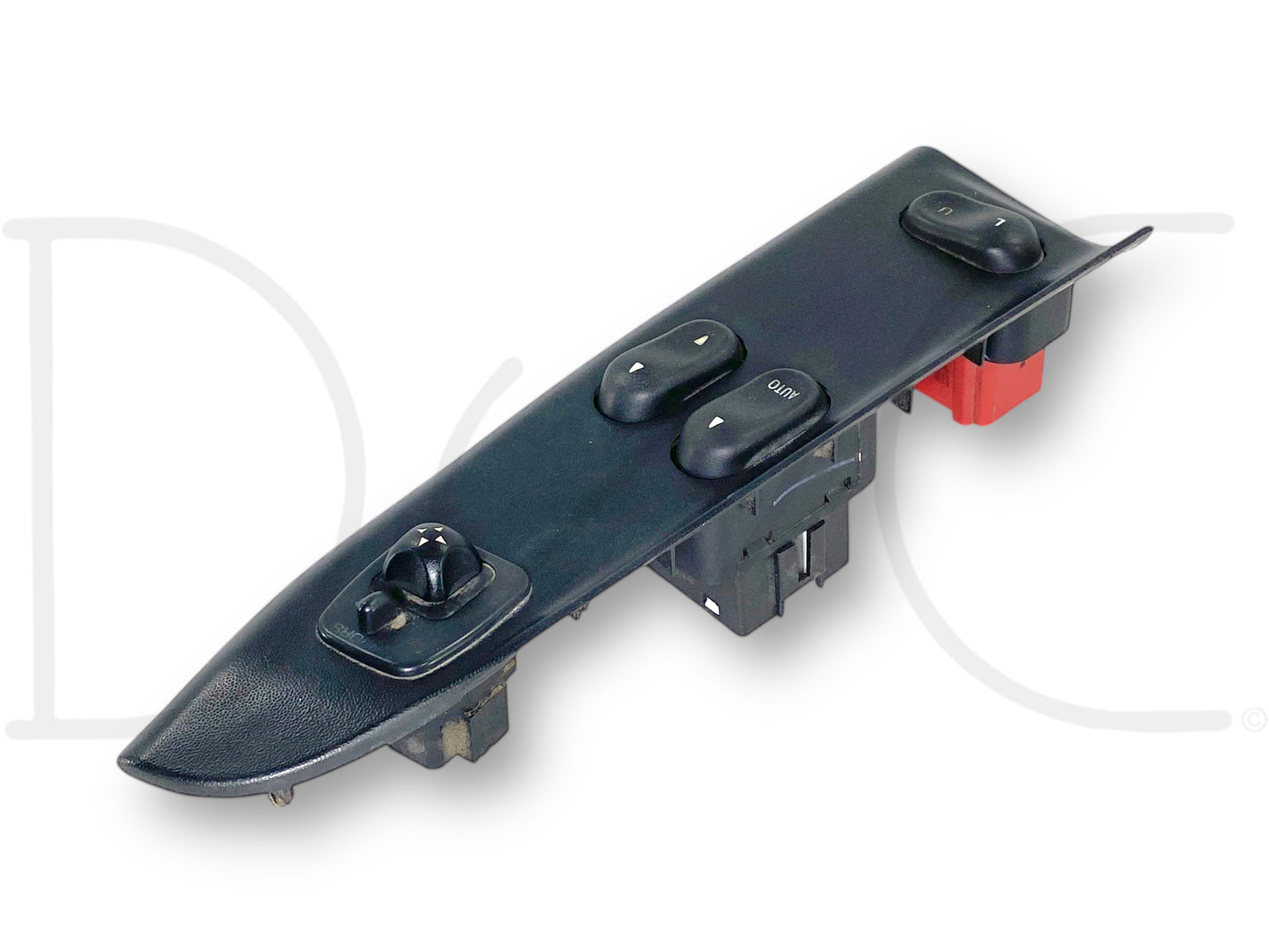 99-01 Ford F250 F350 LH Left Driver Front Power Window Lock Switch Panel Black
