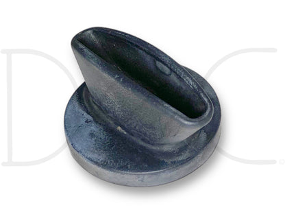 99-07 Ford F250 F350 Ignition Switch Surround Handle Plastic Key Guide OEM, used good condition with light wear, compatible with Ford Excursion, F-250, F-350, F-450, and F-550 models from 1999 to 2007, black plastic key guide part.