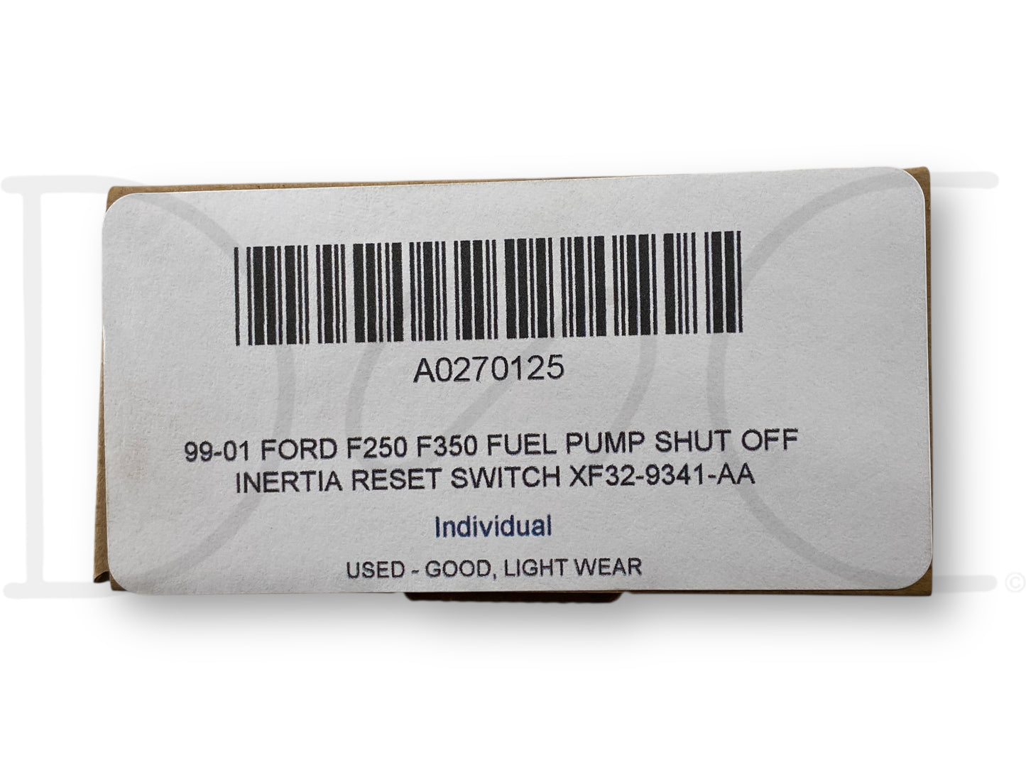 99-01 Ford F250 F350 Fuel Pump Shut Off Inertia Reset Switch Xf32-9341-Aa