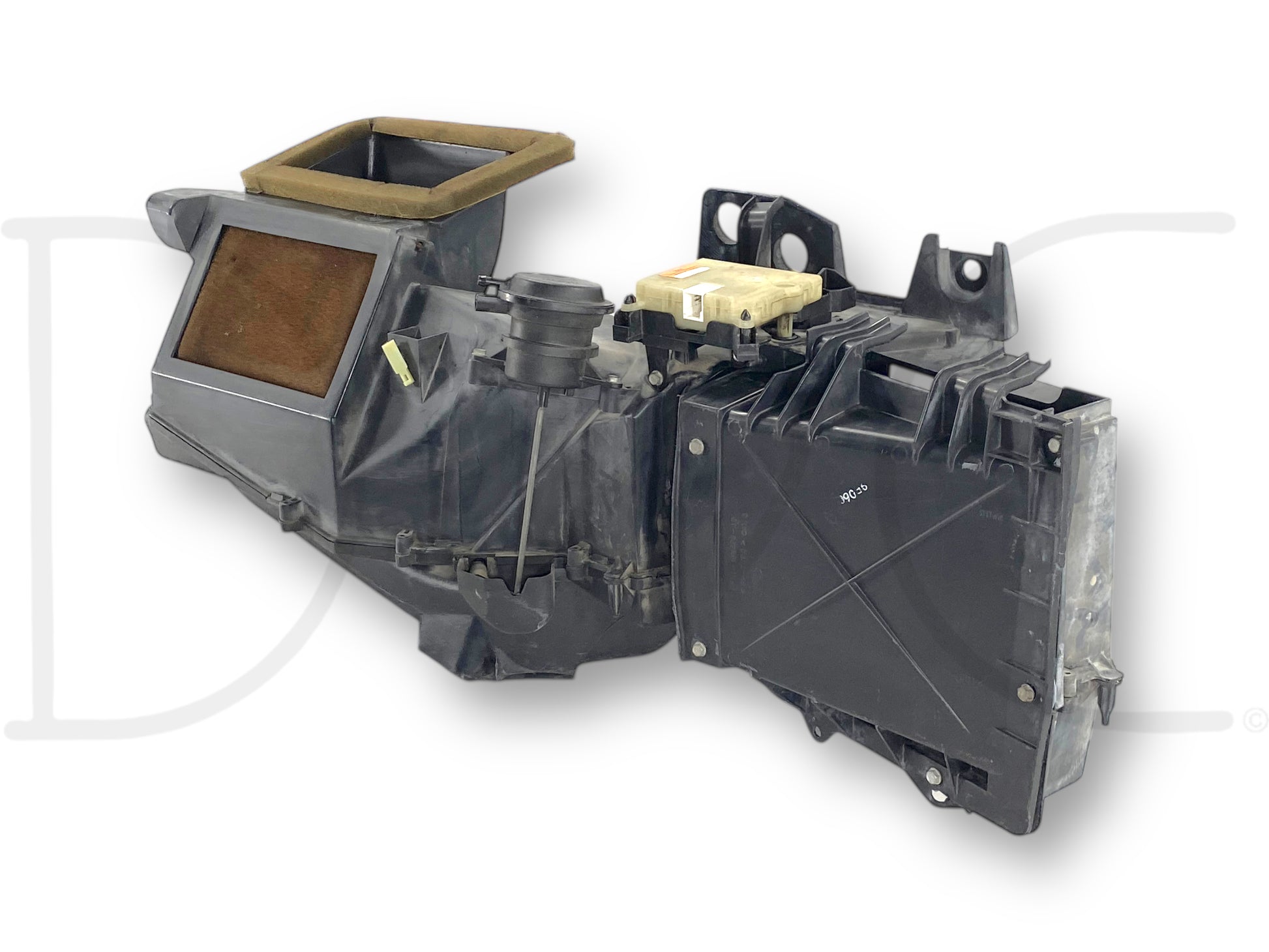 99-07 Ford F250 F350 Interior Under Dash Ac Air Heater Core Housing Box OE used part in good condition with light wear, compatible with Ford F-250 and F-350 trucks from 1999 to 2007, suitable for Powerstroke diesel models and Super Duty series.