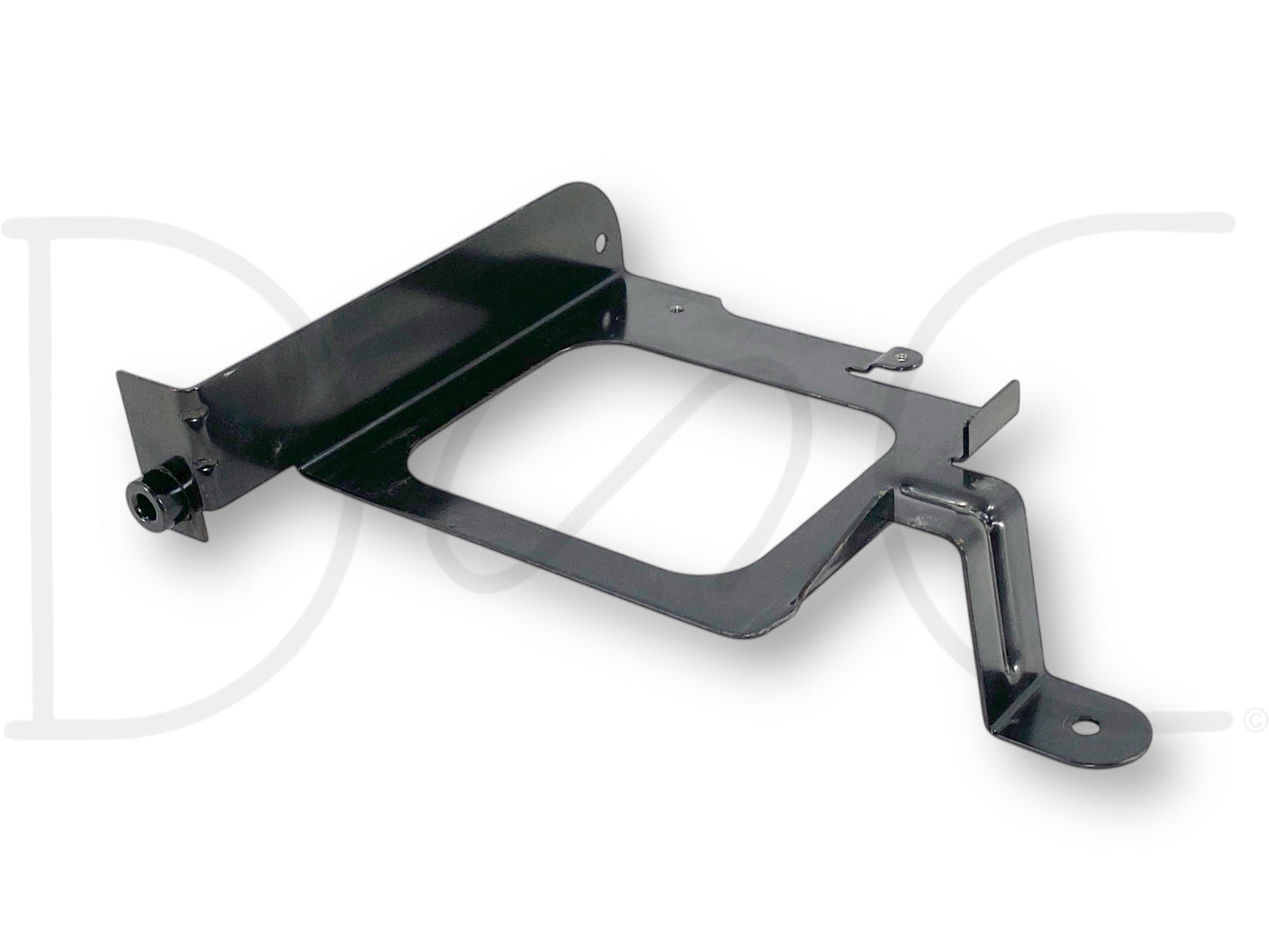 99-03 Ford F250 F350 PCM Computer Mounting Metal Mount Bracket OE in used good condition with light wear, compatible with 1999-2002 Ford F-250, F-350, F-450, and F-550 trucks, designed for secure mounting of the PCM computer in diesel powerstroke vehicles.