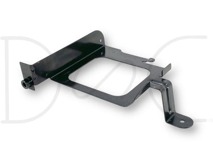 99-03 Ford F250 F350 PCM Computer Mounting Metal Mount Bracket OE in used good condition with light wear, compatible with 1999-2002 Ford F-250, F-350, F-450, and F-550 trucks, designed for secure mounting of the PCM computer in diesel powerstroke vehicles.