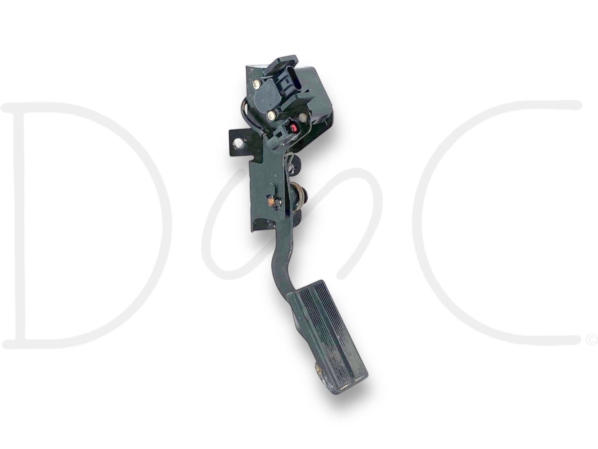 99-01 Ford F250 F350 OE 7.3 7.3L Diesel Accelerator Throttle Pedal F81A-9F836-Ae, used with light wear and wear on pedal pad, compatible with 1999-2000 Ford F-250 F-350 F-450 F-550 F-650 F-750 trucks, diesel engine part for throttle control.