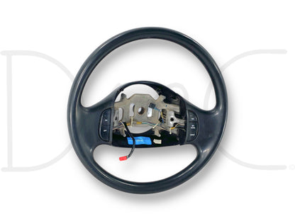 99-02 Ford F250 F350 Steering Wheel W/ Cruise Buttons OE Black F81A-3600-Faw