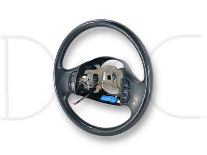 99-02 Ford F250 F350 Steering Wheel W/ Cruise Buttons OE Black F81A-3600-Faw