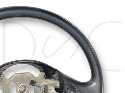 99-02 Ford F250 F350 Steering Wheel W/ Cruise Buttons OE Black F81A-3600-Faw