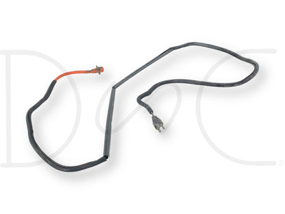 99-02 Ford F250 F350 7.3 7.3L Powerstroke Diesel Engine Block Heater Cord OEM, used condition with light wear, compatible with 1999 to 2002 Ford F-250, F-350, F-450, and F-550 trucks, featuring factory original connectors and insulated wiring harness.