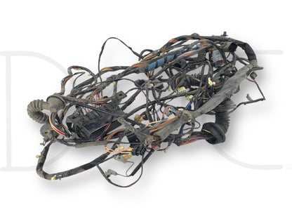 Wiring harness for 99-00 Ford F250 F350 XLT Extended Cab Interior Wiring Harness Xc35-14A005-P260X, used condition with blemishes and passenger power window control wires cut at driver door harness, compatible with 1999-2000 F-250, F-350, F-450, and F-550 trucks.