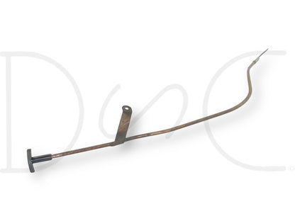 99-02 Ford F250 F350 7.3 7.3L Diesel Engine Oil Dipstick Dip Stick & Guide Tube, used good condition with light wear, compatible with 1999-2002 Ford Super Duty trucks including F-250 and F-350 models, designed for diesel engine oil level measurement.