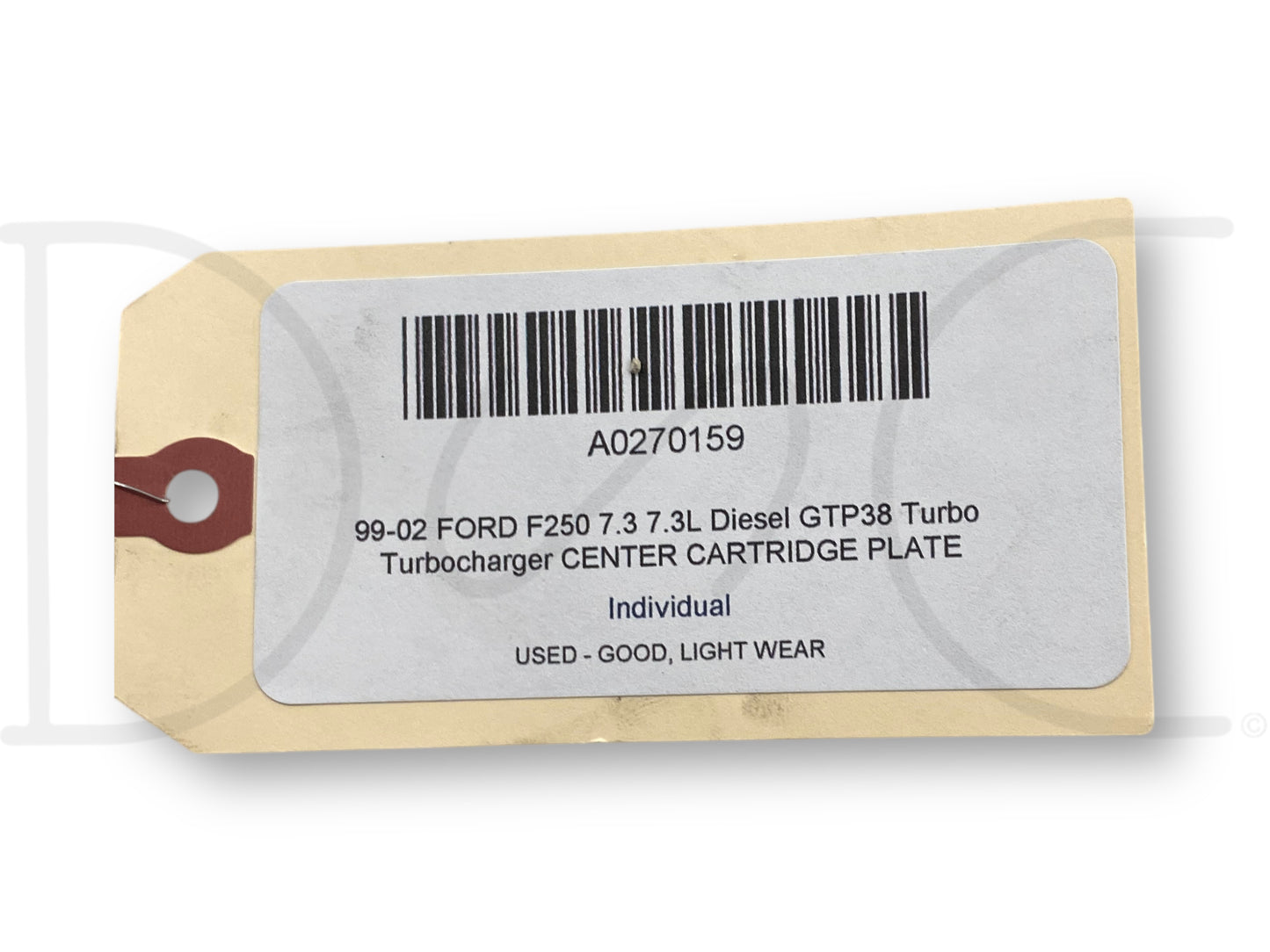 99-02 Ford F250 7.3 7.3L Diesel GTP38 Turbo Turbocharger Center Cartridge Plate