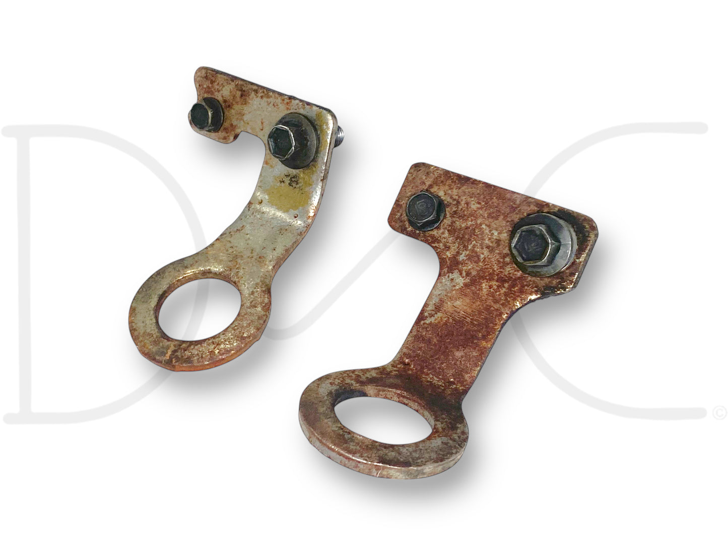 99-02 Ford F250 F350 7.3 7.3L Engine Lifting Eye Bracket Set OEM Brackets Eyes
