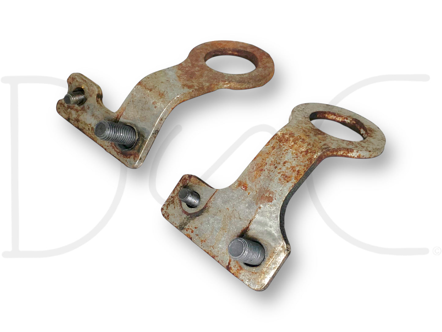 99-02 Ford F250 F350 7.3 7.3L Engine Lifting Eye Bracket Set OEM Brackets Eyes