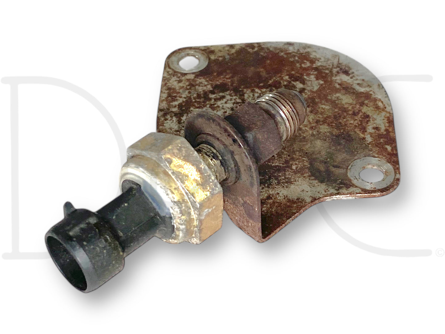 99-03 Ford F250 7.3L 7.3 Exhaust Backpressure Sensor HPOP Access Mount Plate