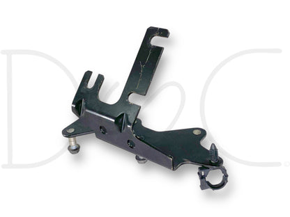 99-02 Ford F250 F350 7.3 7.3L Glow Plug AIH Dual Relay Mount Mounting Bracket used in good condition with light wear, designed for 1999-2002 Ford F-250, F-350, F-450, and F-550 trucks, compatible with diesel Powerstroke models.