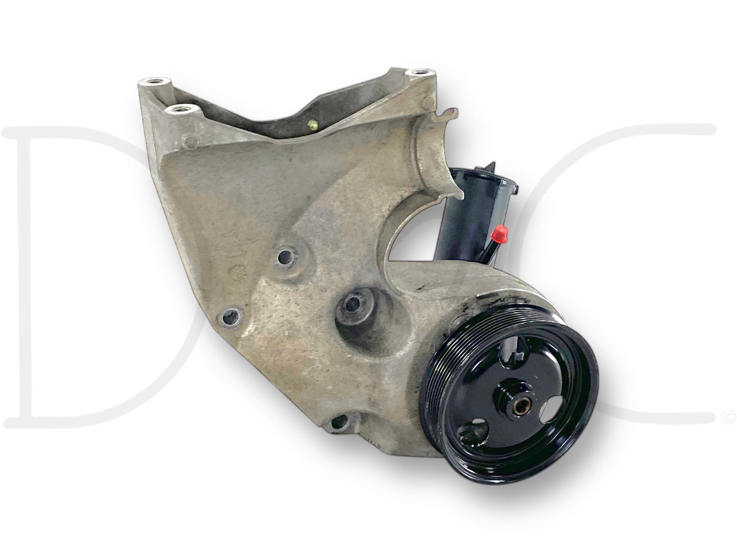 99-02 Ford F250 F350 7.3L Power Steering Pump Alternator Bracket Pulley Assembly
