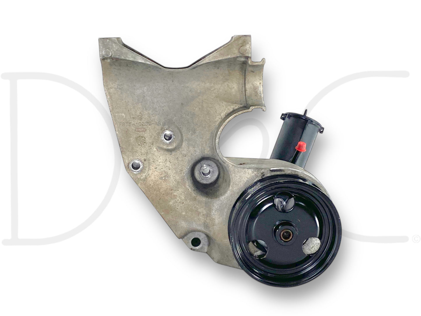 99-02 Ford F250 F350 7.3L Power Steering Pump Alternator Bracket Pulley Assembly