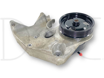 99-02 Ford F250 F350 7.3L Power Steering Pump Alternator Bracket Pulley Assembly