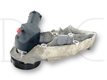 99-02 Ford F250 F350 7.3L Power Steering Pump Alternator Bracket Pulley Assembly