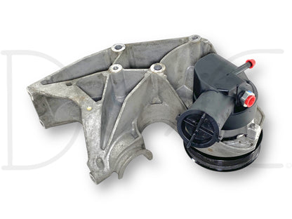 99-02 Ford F250 F350 7.3L Power Steering Pump Alternator Bracket Pulley Assembly