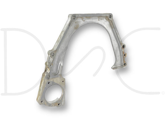 94-02 Ford F250 F350 7.3 7.3L Engine Transmission Adapter Spacer E4OD 4R100 ZF5 used good condition metal adapter spacer for Ford diesel trucks, designed to fit 1994-2002 F-250 and F-350 models, compatible with Powerstroke engines and transmissions.