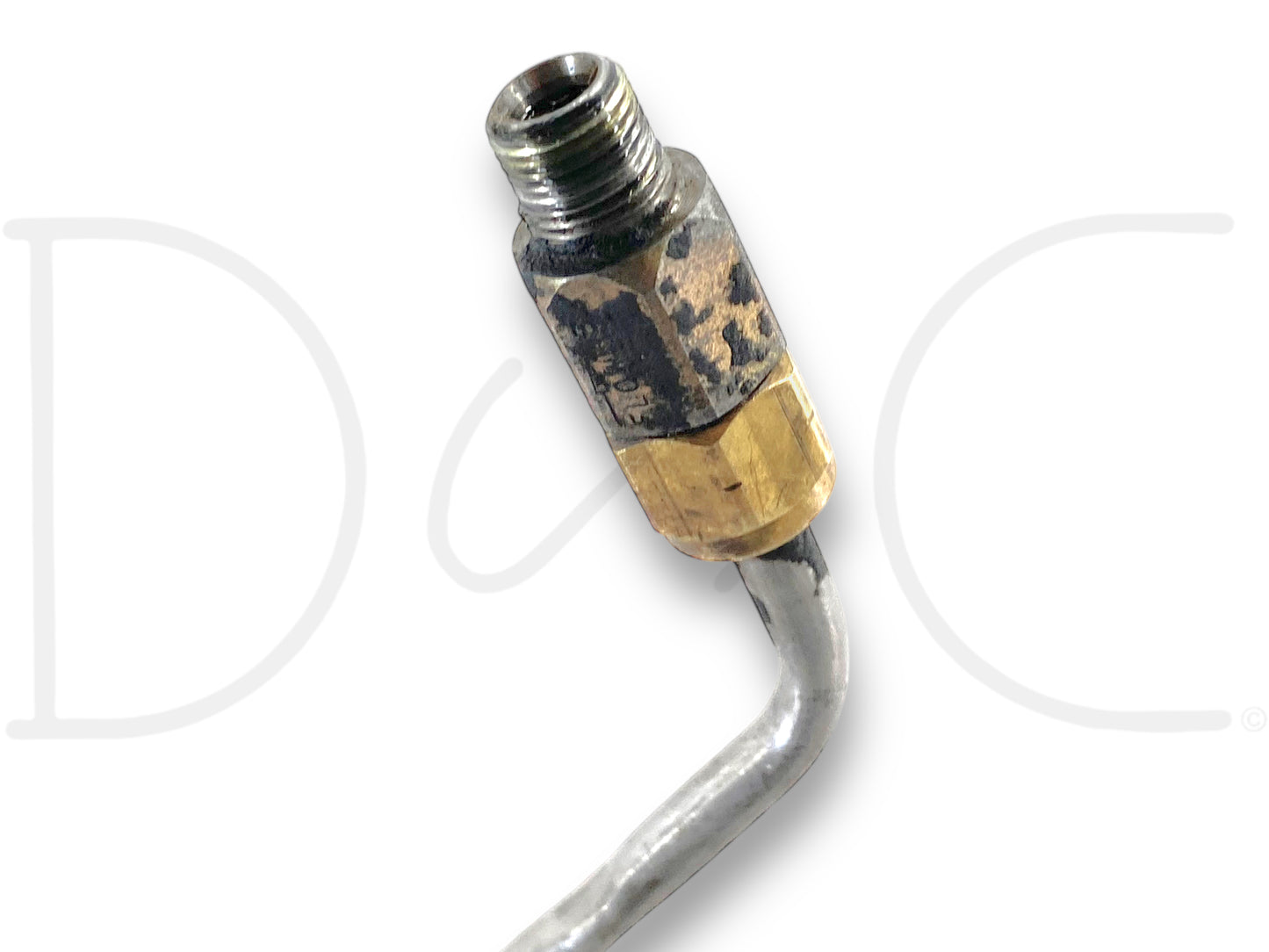 99-02 Ford F250 F350 7.3 Fuel Filter Bowl RH Right Passenger Head Fuel Line Tube