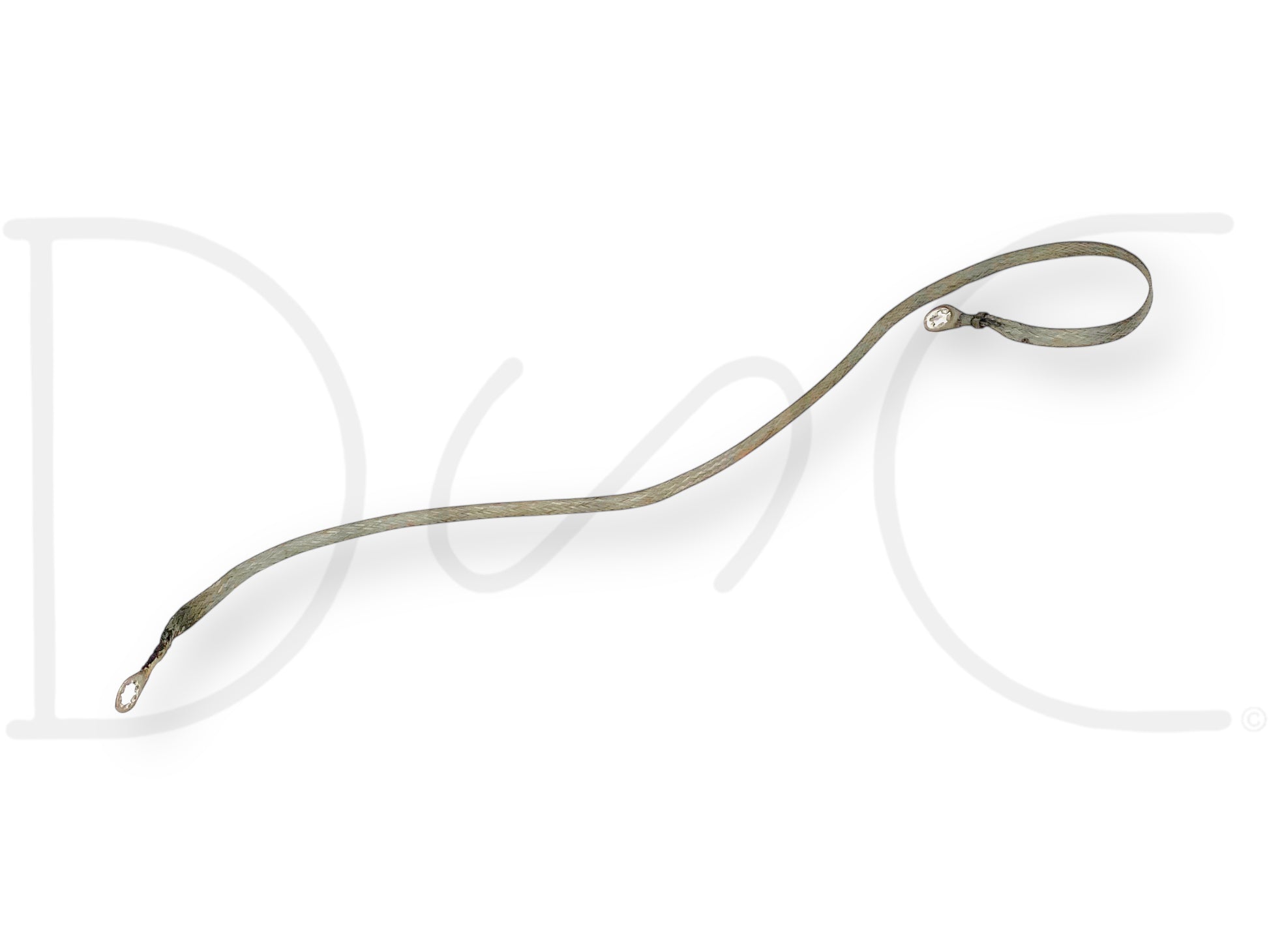 99-02 Ford F250 F350 Super Duty 7.3 7.3L Firewall To Engine Ground Strap Cable used good condition with light wear, compatible with 1999-2002 Ford F-250, F-350, F-450, F-550 trucks, essential OE part for Powerstroke diesel engine grounding.