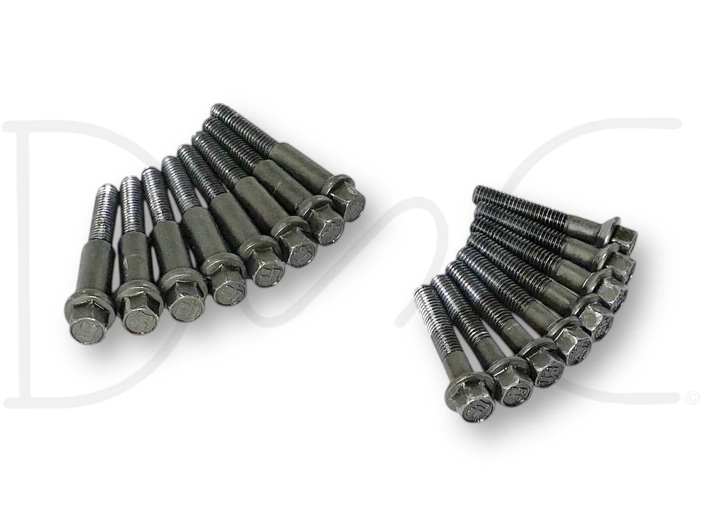 95-02 Ford F250 F350 7.3 7.3L Fuel Injector Retainer Bolts OE Bolt Set [16]