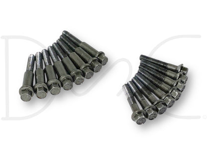 95-02 Ford F250 F350 7.3 7.3L Fuel Injector Retainer Bolts OE Bolt Set [16]