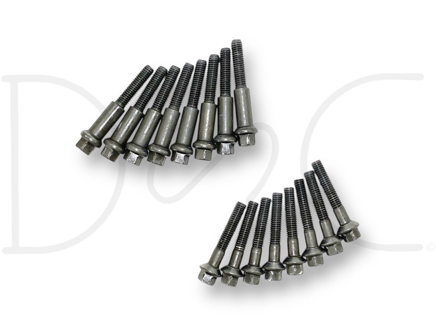 95-02 Ford F250 F350 7.3 7.3L Fuel Injector Retainer Bolts OE Bolt Set [16]