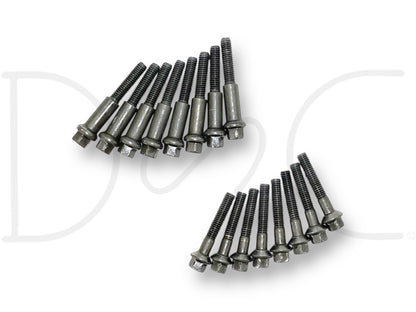 95-02 Ford F250 F350 7.3 7.3L Fuel Injector Retainer Bolts OE Bolt Set [16]