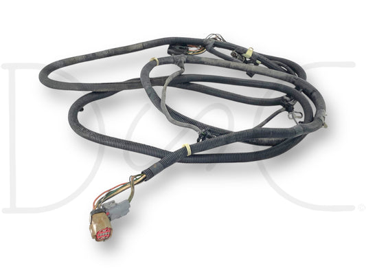 99-01 Ford F250 F350 7.3 Diesel ECLB 158" WB Rear Frame Chassis Wiring Harness with used good condition and light wear, removed from a 1999 Ford F-250 XLT 7.3L Diesel 4R100 Automatic 2WD truck, suitable for 1999-2001 F-250 and F-350 models.
