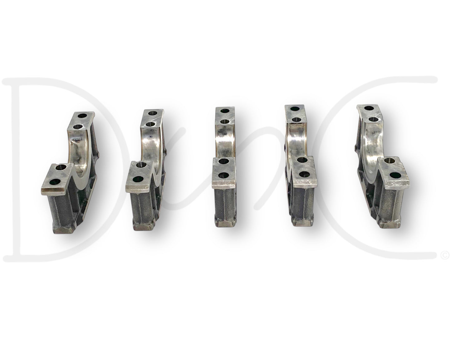 99-02 Ford F250 F350 7.3 7.3L Diesel Crankshaft Main Bearing Cap Set 5 OE Caps