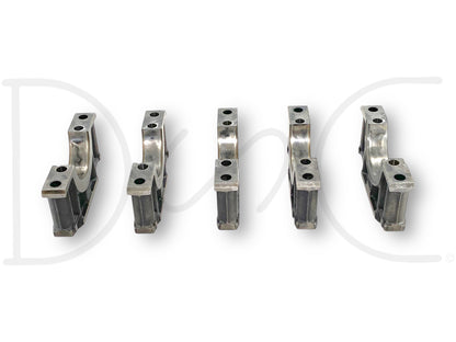 99-02 Ford F250 F350 7.3 7.3L Diesel Crankshaft Main Bearing Cap Set 5 OE Caps