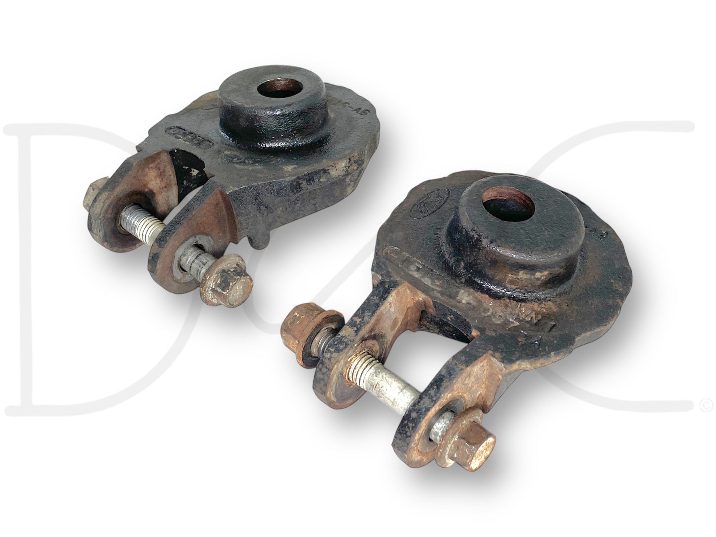 99-07 Ford F250 F350 Front Coil Spring Seat Lower Set Left Right 2WD OEM