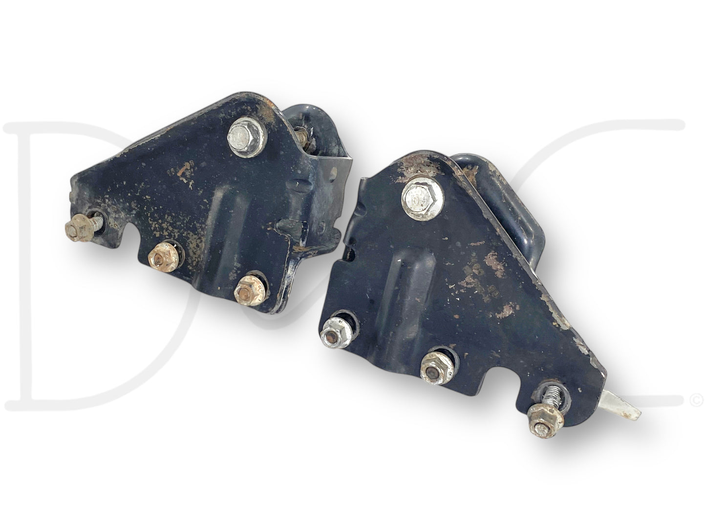 99-04 Ford F250 F350 2WD Radius Arm Bracket Set OE Brackets Frame Mounts