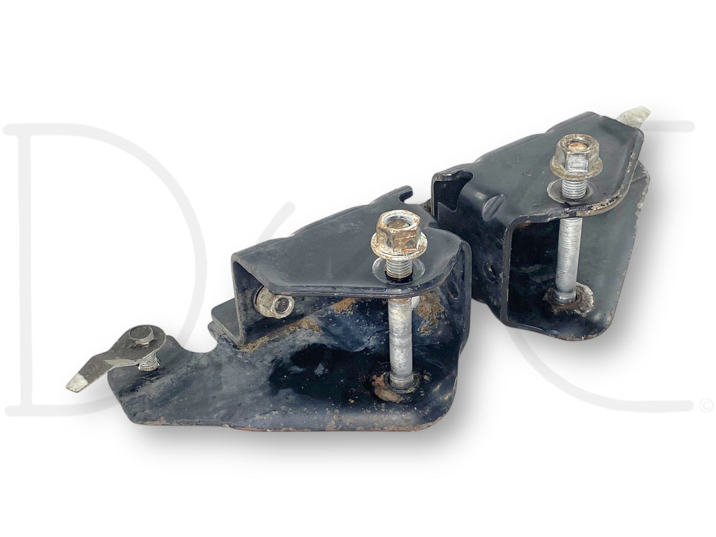 99-04 Ford F250 F350 2WD Radius Arm Bracket Set OE Brackets Frame Mounts