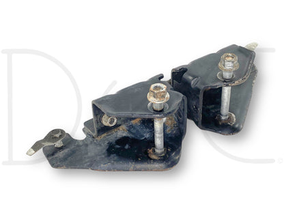 99-04 Ford F250 F350 2WD Radius Arm Bracket Set OE Brackets Frame Mounts