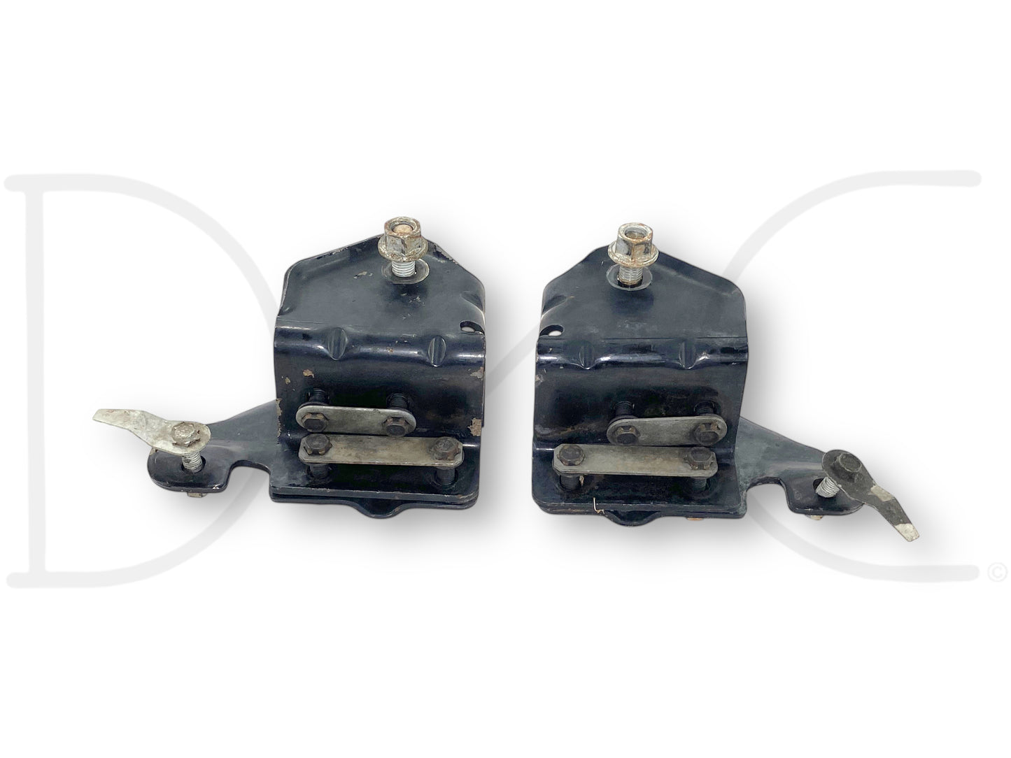 99-04 Ford F250 F350 2WD Radius Arm Bracket Set OE Brackets Frame Mounts