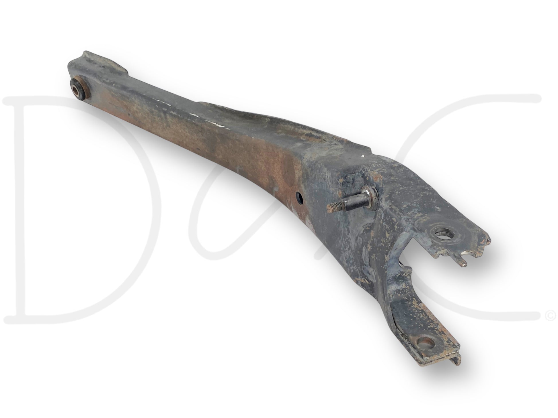 99-17 Ford F250 F350 2WD Front RH Right Radius Arm Suspension Control OE used part with light wear, compatible with Ford Powerstroke diesel models including 7.3L, 6.0L, and 6.4L engines, suitable for Super Duty truck suspension repair.