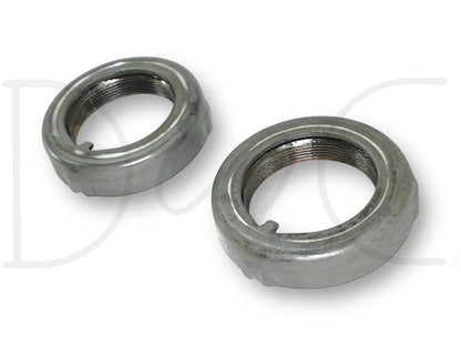 99-04 Ford F250 F350 Sterling 10.5 Rear Axle Wheel Hub Bearing Retainer Nut Set