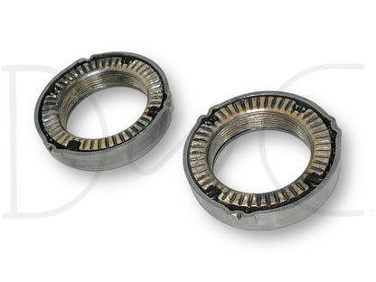 99-04 Ford F250 F350 Sterling 10.5 Rear Axle Wheel Hub Bearing Retainer Nut Set