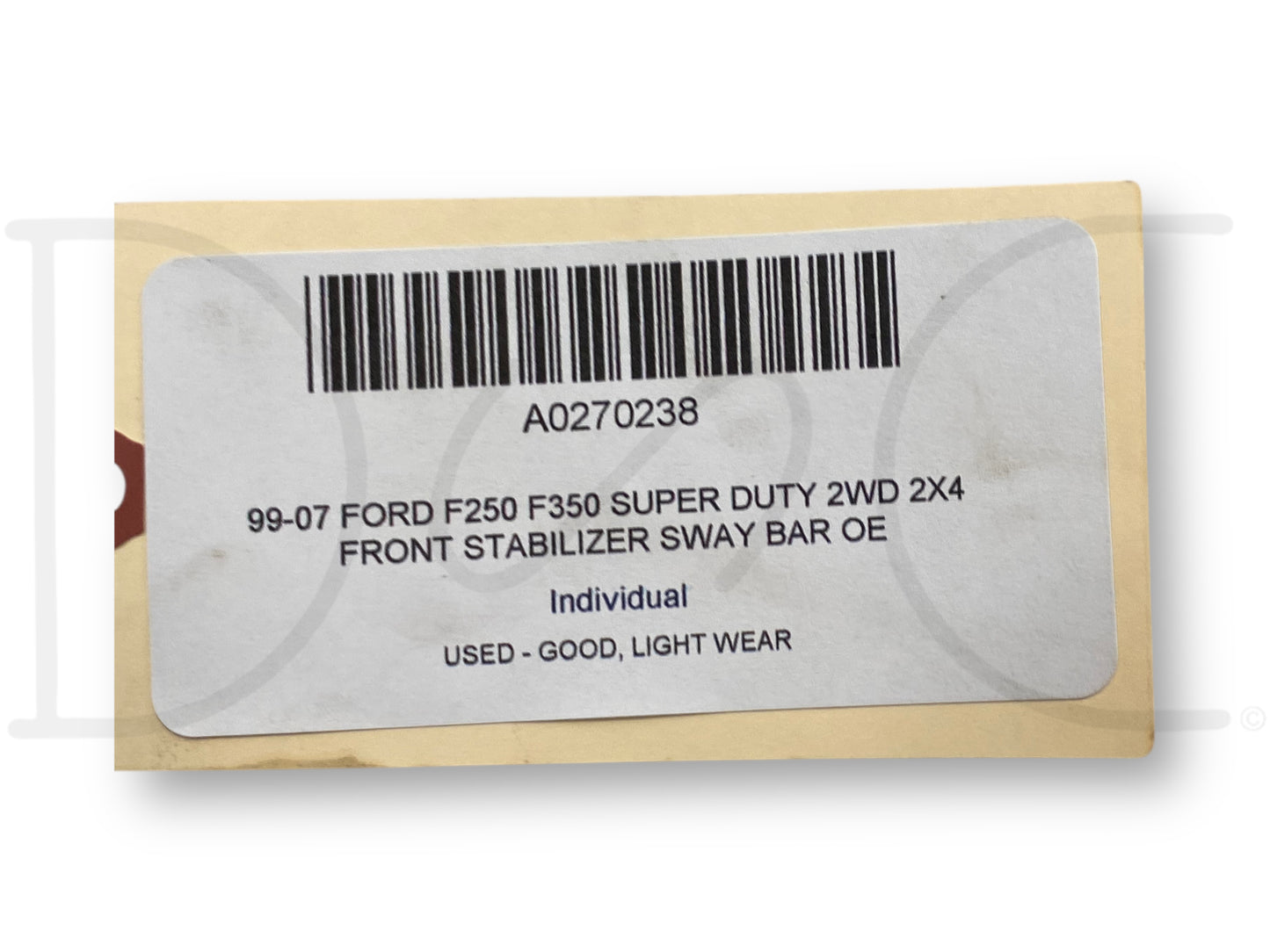99-07 Ford F250 F350 Super Duty 2WD 2X4 Front Stabilizer Sway Bar OE
