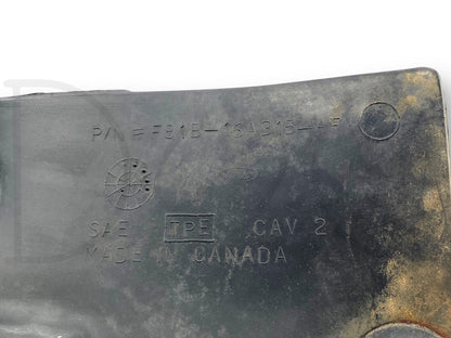 1999 Ford F250 F350 LH Left Driver Front Lower Fender Splash Shield F81B16A315Af