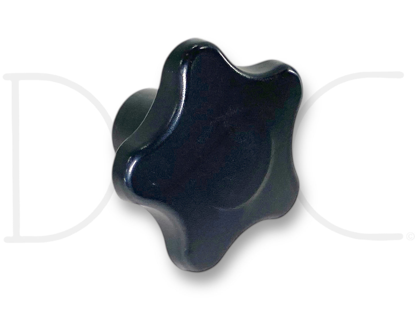 1999 Ford F250 F350 Seat Lumbar Support Adjuster Knob OEM in black plastic, used condition with light wear and small blemishes, suitable for early 1999 Ford F-250 F-350 F-450 F-550 trucks including 7.3L Powerstroke models.